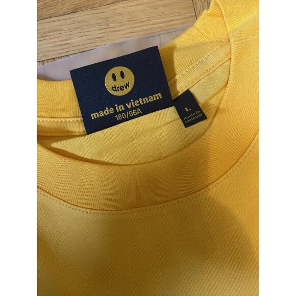 NWOT Drew House Floral Drew T-Shirt, Yellow Large - Picture 5 of 7
